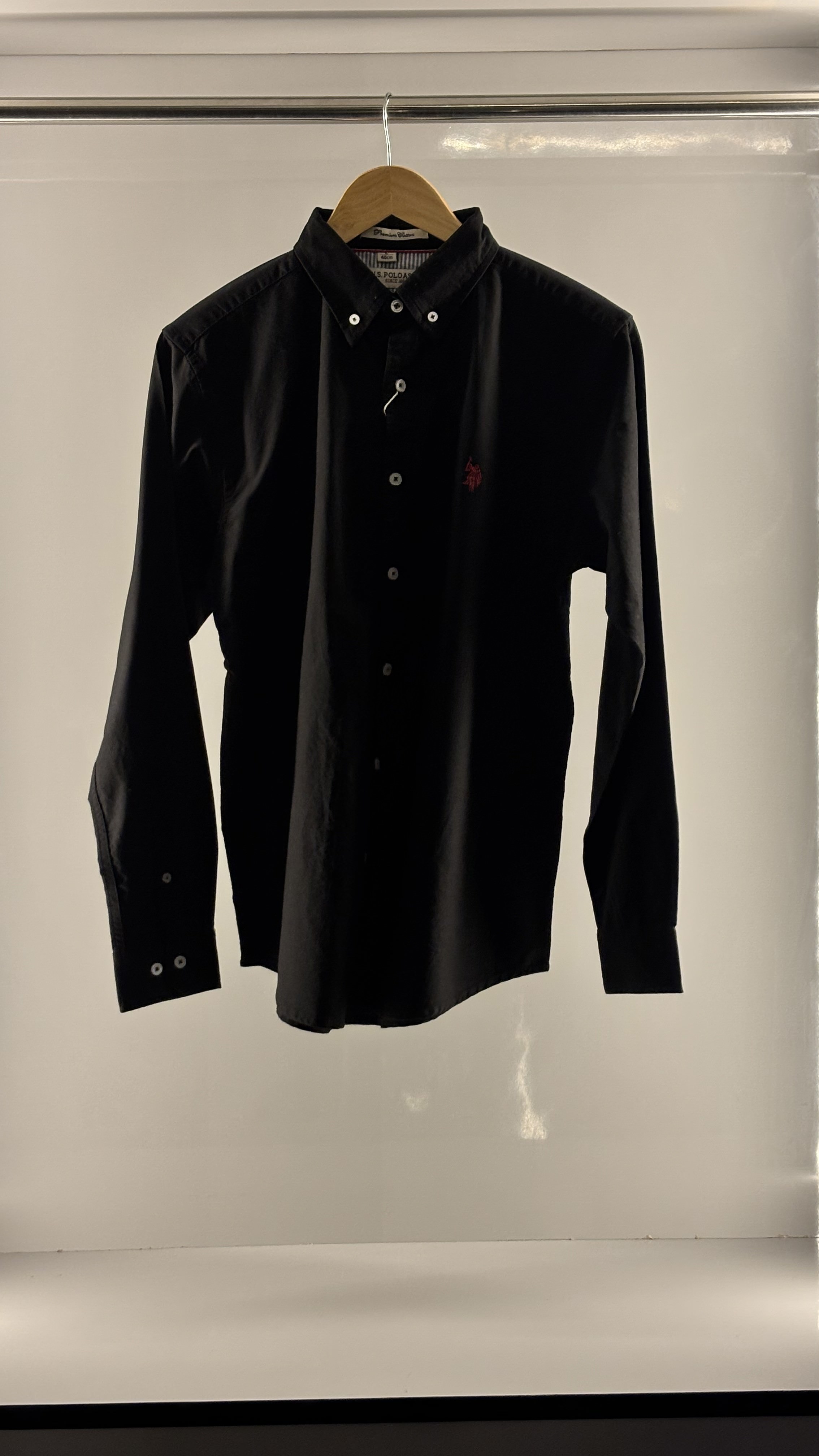 U.S POLLO BLACK SHIRT 